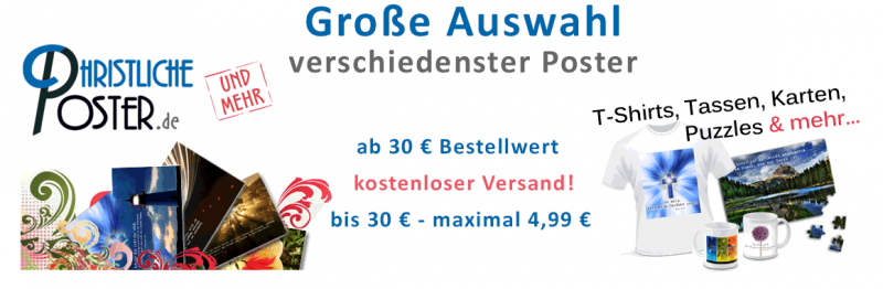 Christliche Poster