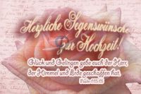 116-Hochzeitskarten im Set (Psalm 115:15)