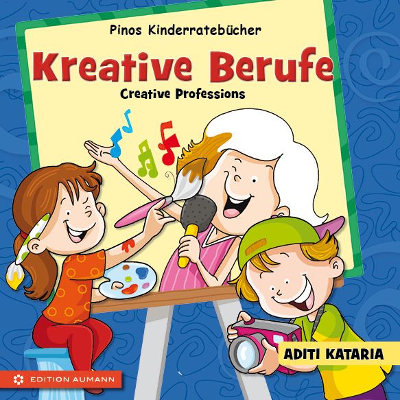 Pinos Kinderratebuch: Kreative Berufe - Creative Professions